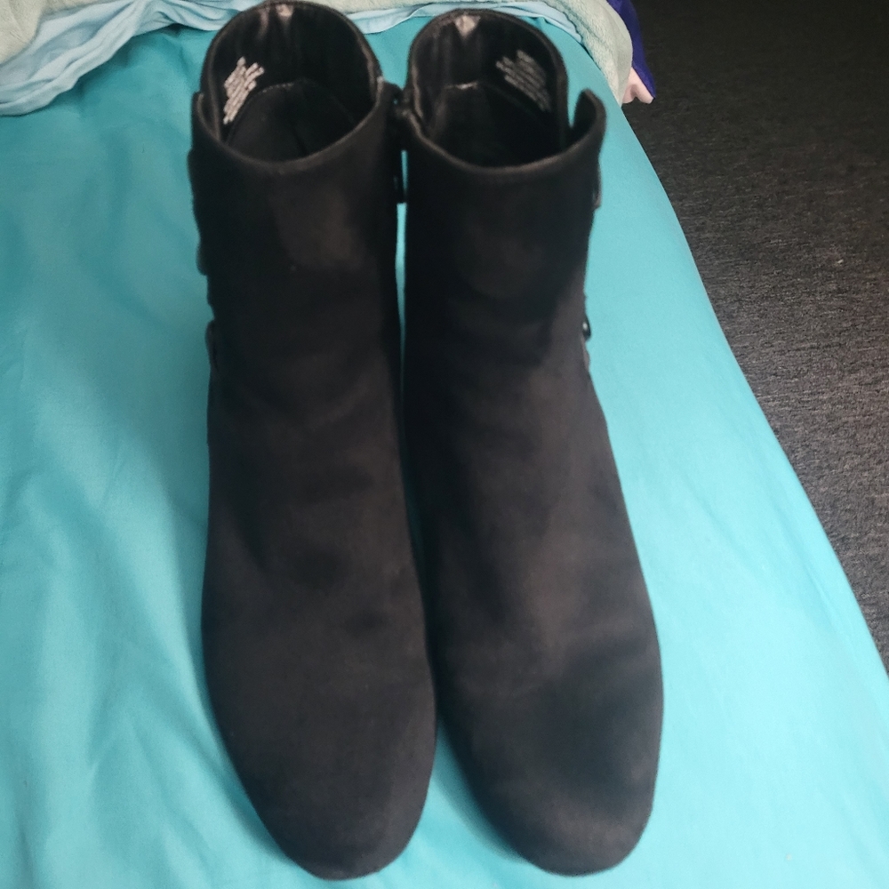 Impo Black Ankle Booties